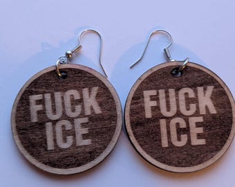 Pendientes colgantes Anti Ice