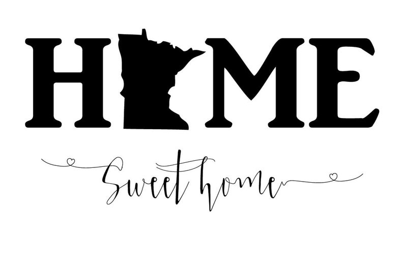 Download Home Sweet Home SVG Silhouette Cut File homemade sign | Etsy