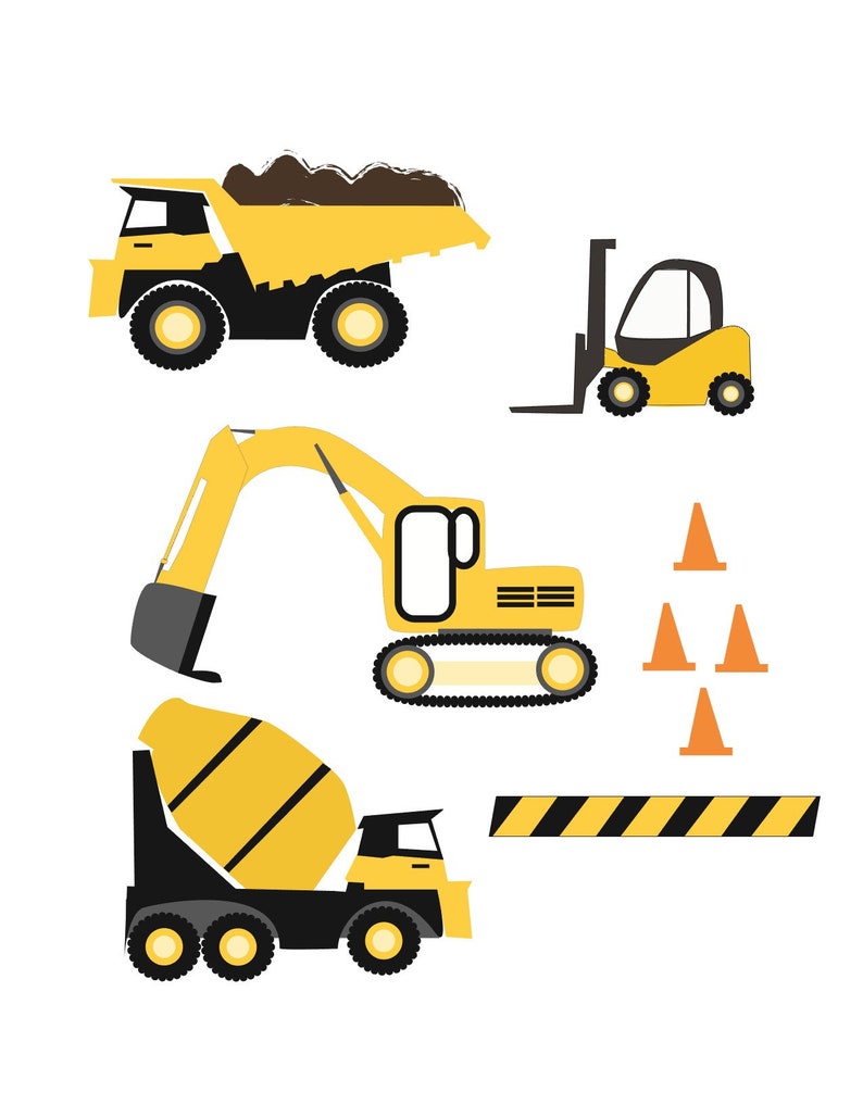 Construction Trucks SVG cut files