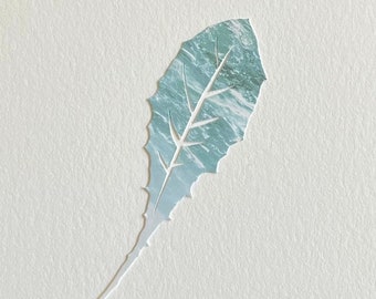 Leaf Silhouette Papercutting Niagara Falls Trashes blue water deciduous