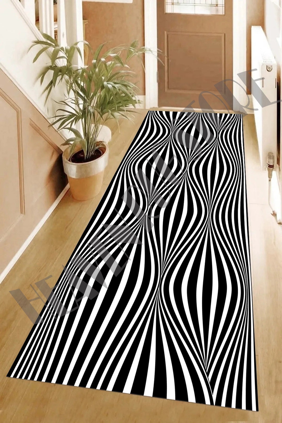 3d Pattern Rugs 3d Optical Illusion Hallway Rug, Illusion Pattern Long Rug, Runner Rug ...