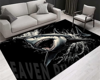Tappeto Shark: Wild Ocean Design, Arredamento per la casa