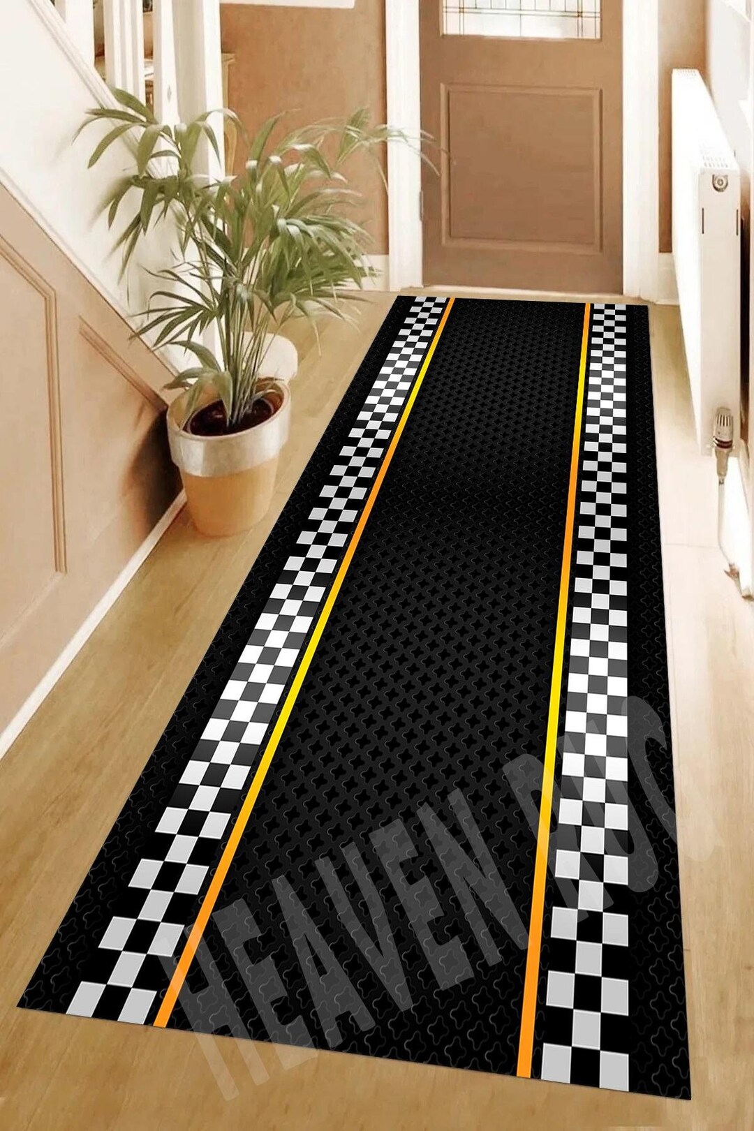 Race Car Road Rug: Kids Room Decor, Asphalt Runner - Etsy