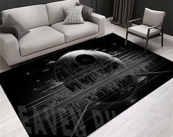 Death Star Rug, Star Wars Film Teppich, Modernes Wohndekor