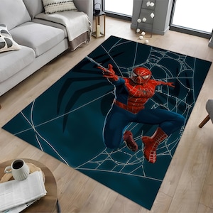 Spider-Man Rug: Superhero Kids Room Decor