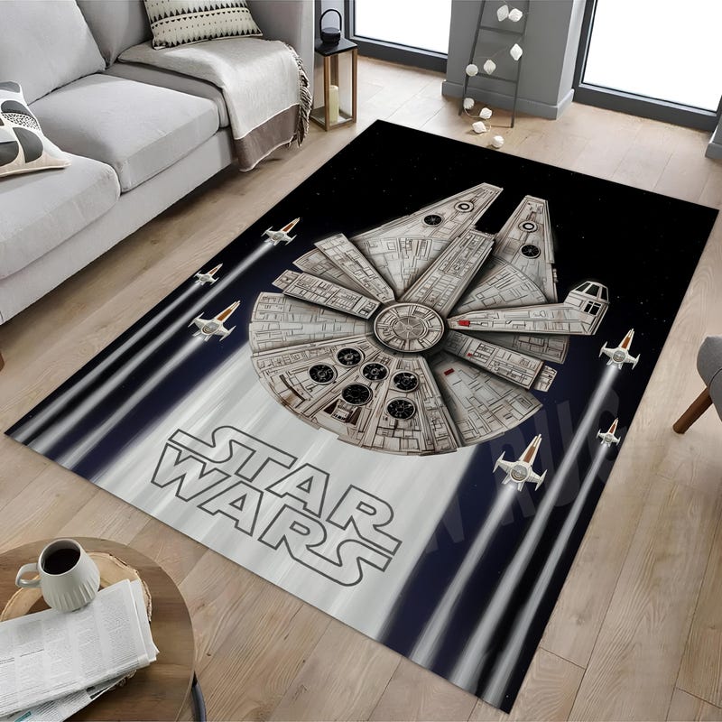 Millennium Falcon Carpet - Etsy