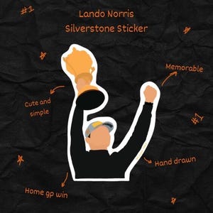 Lando Norris Sticker