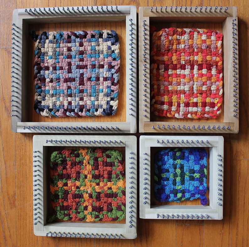 Potholder Looms Wood 4 Sizes Safe Sturdy Beautiful. Made Etsy