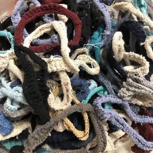 Loop refills, SERENITY Artist Blend, Jumbo cotton blend potholder loopers, recycled, assorted quantities image 2