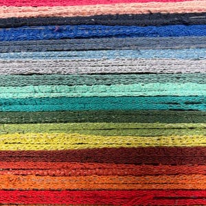 Large Potholder Loops, Assorted Colors, Weaving Craft Supplies