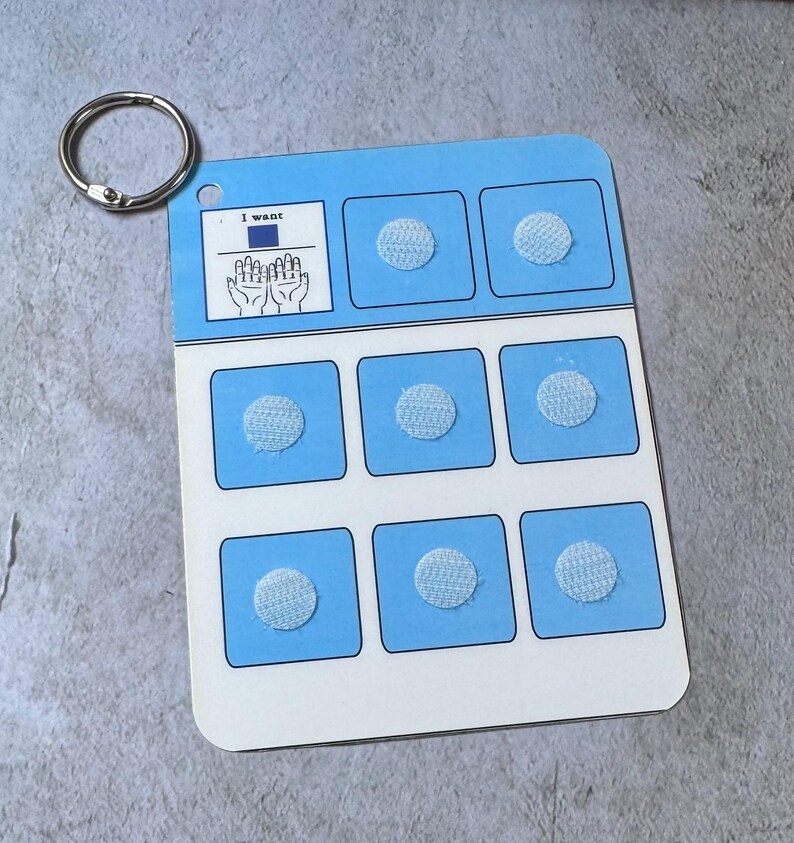 Autism Communication Board | AAC Core Word Visual Supports (PECS) image 1