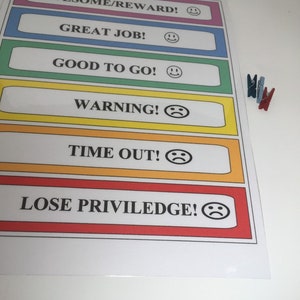 Pecs, Behavior Reward Chart, Responsibility Chart for Kids with Autism
