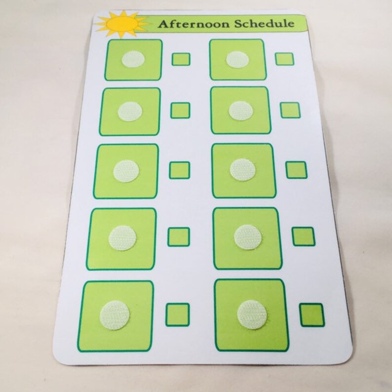 DIY Printable Download Autism PECS Daily Routine Chart | Etsy