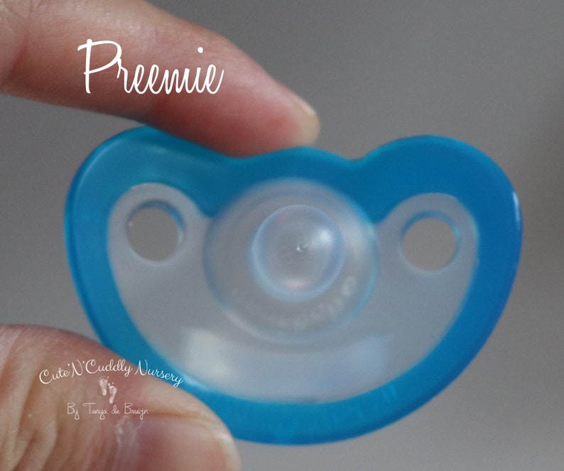 Jollypop Preemie Pacifier Silicone Etsy Canada