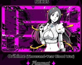Playmat Orihime Inoue (BLEACH) - UNION ARENA - 14&quot;X24&quot; / 34.5X59 cm