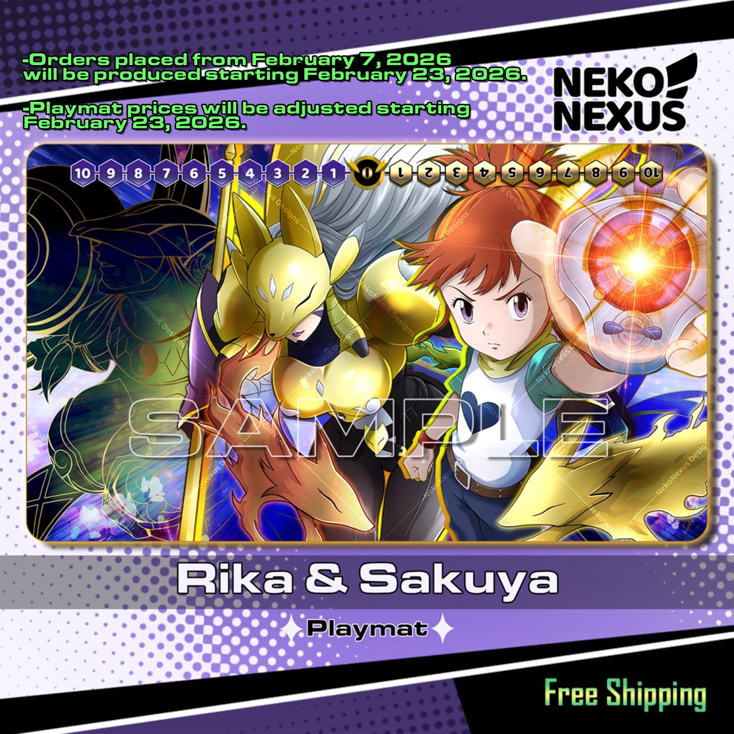 Sakuyamon Playmat - Etsy