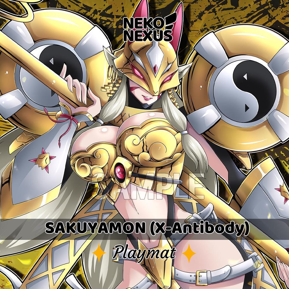 Playmat Sakuyamon (x-antibody) - DCG – 24