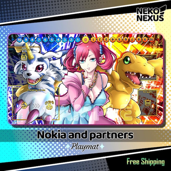 Playmat - Mousepad - Nokia S. and Partners  DCG  24" X 14" (600 X 350 X 2  Mm) - Etsy
