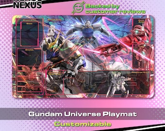 Playmat - Gundam Universe - GCG – 24" x 14" (600 x 350 x 2 mm)