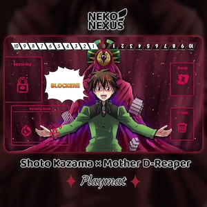 Shoto Kazama x Mother D-Reaper - Digimon Card Game 14"X24" / 34,5X59x0.3 cm