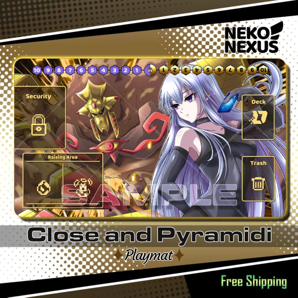 Playmat - Mousepad - Close and Pyramidi - DCG – 24