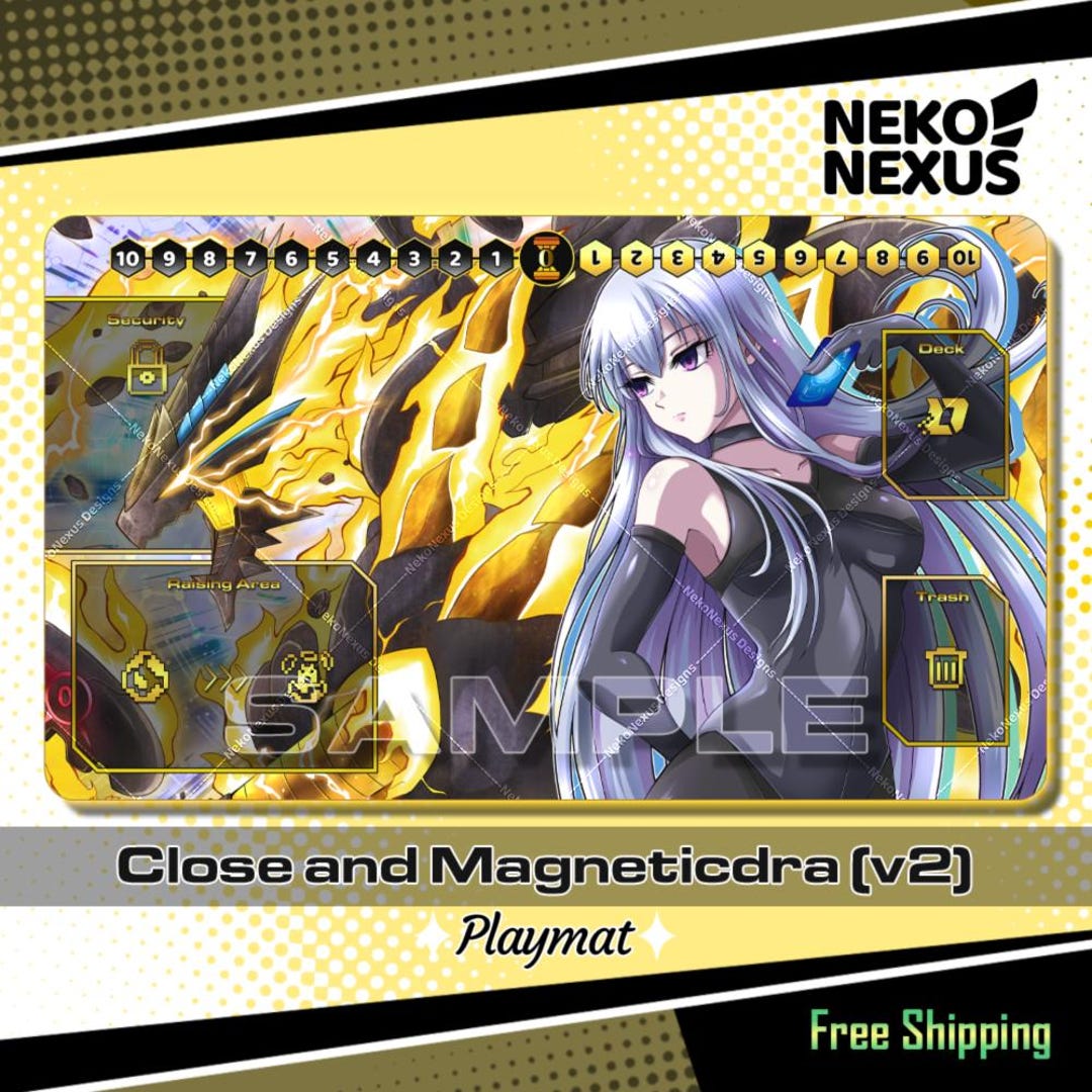 Playmat Close and Magneticdramon (V2)- Digimon Card Game - 14