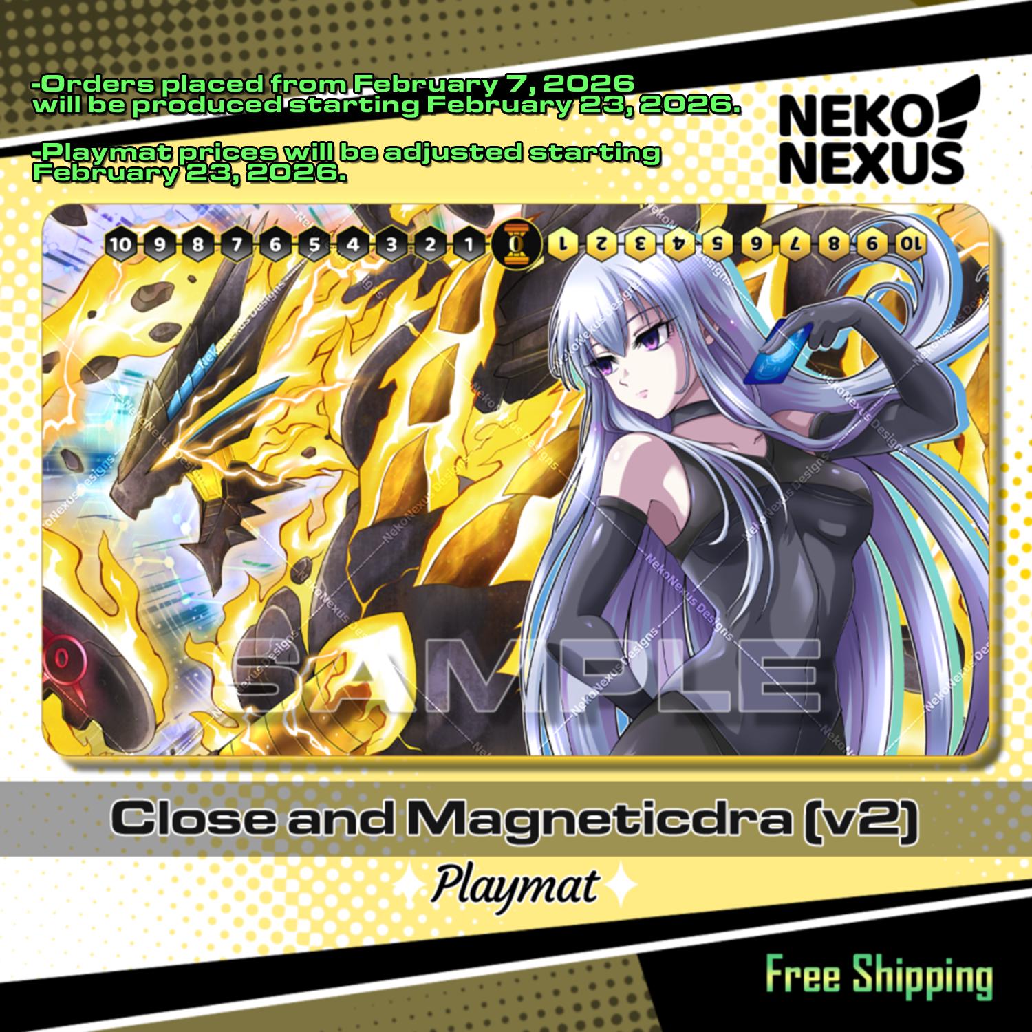 Playmat - Mousepad - Close and Magneticdra (V2)- DCG – 24