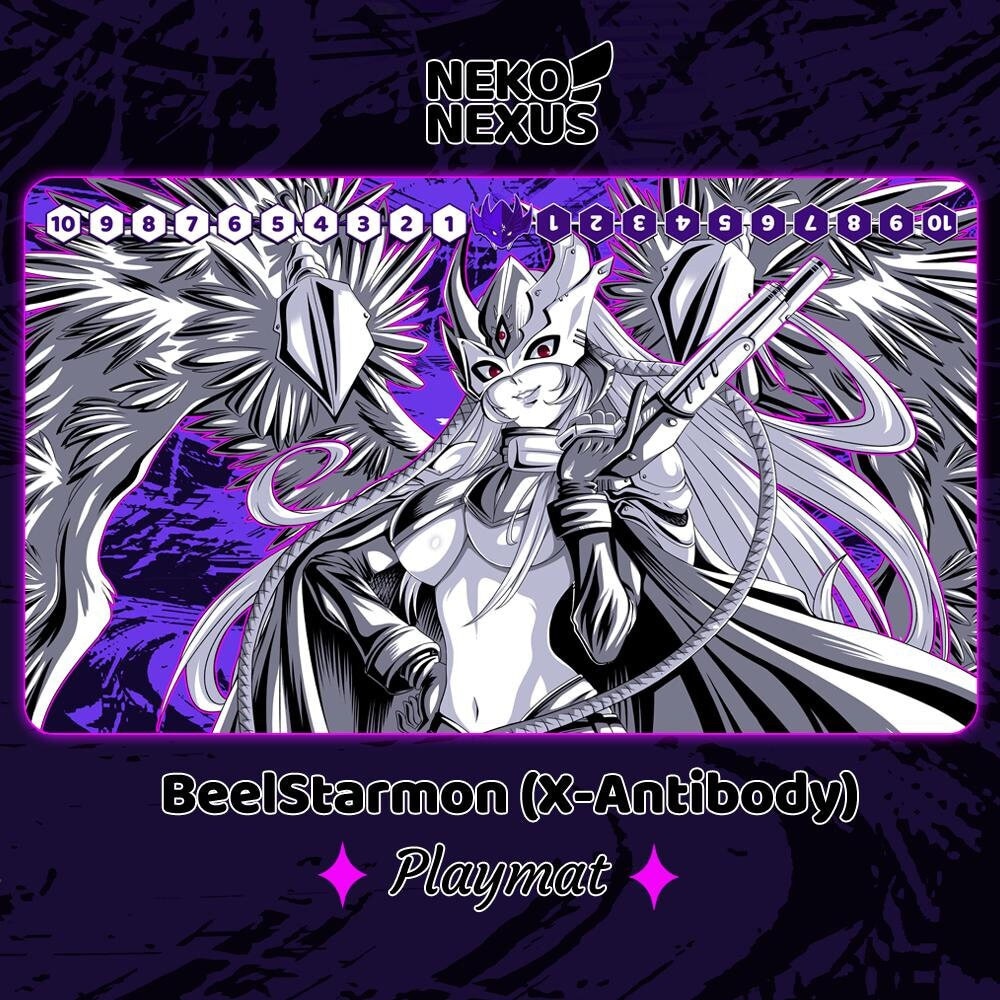 EATOS デジモン ベルスターモン BAD GIRLS プレイマット Playmat - Mousepad - Beelstar (x-antibody) – DCG – 24
