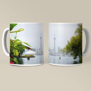 Toronto Skyline Mug/CN Tower Coffee & Tea Ceramic Mug (11oz)