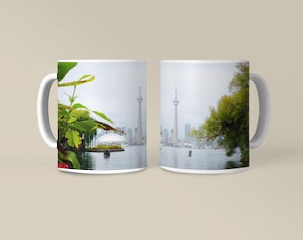 Toronto Skyline Mug/CN Tower Coffee & Tea Ceramic Mug (11oz)