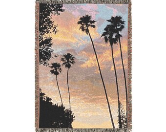 Santa Barbara Sunset Woven Blanket