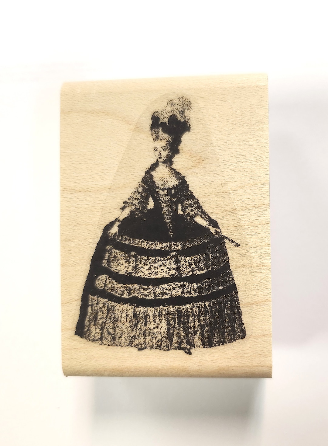 Q20 Marie Antoinette Rubber Stamp - Etsy