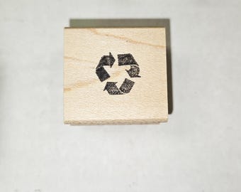 P24 Miniature recycle rubber stamp