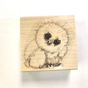 P87 Owlet, sello de goma de búho bebé