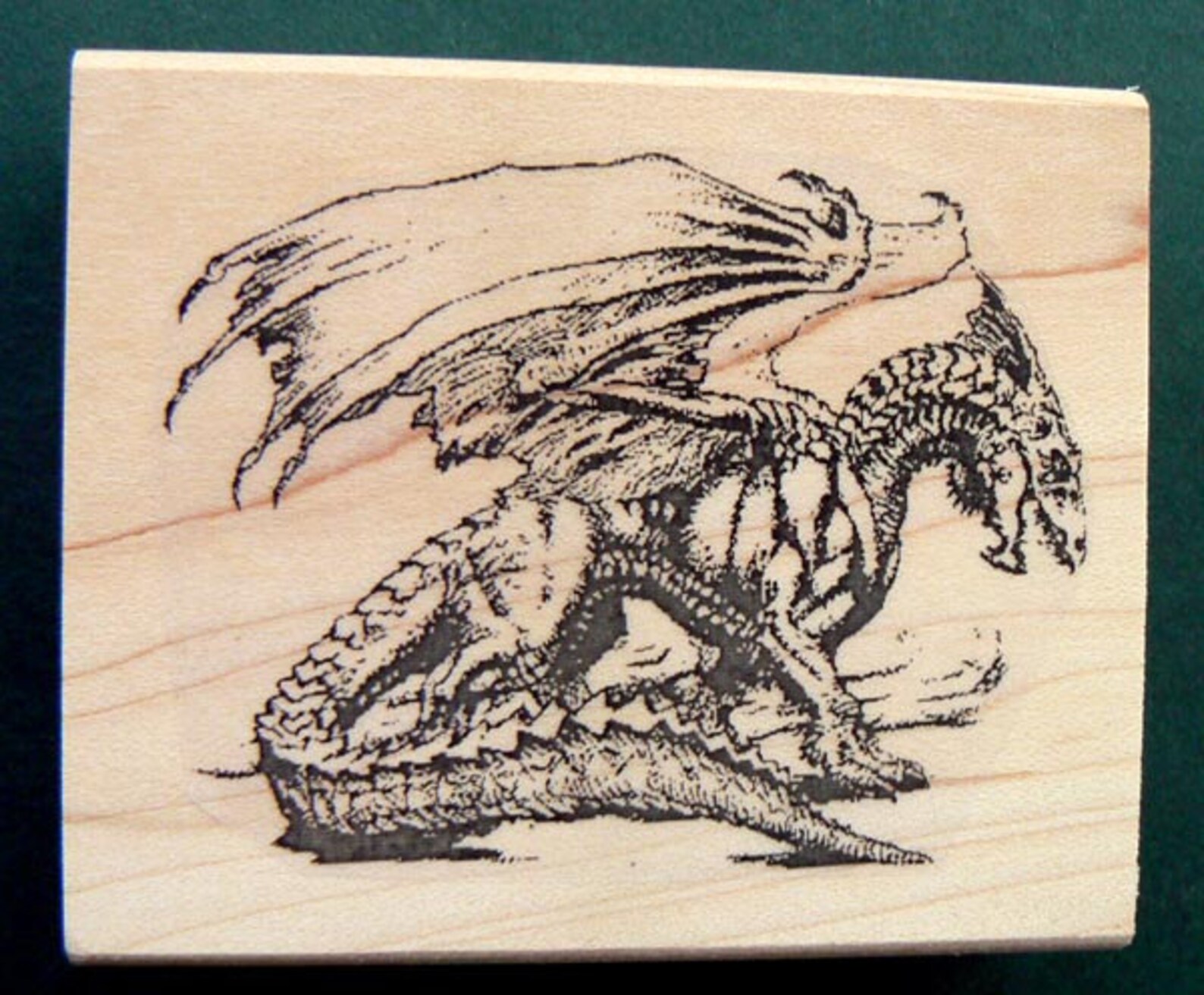 Dragon rubber stamp P3 | Etsy