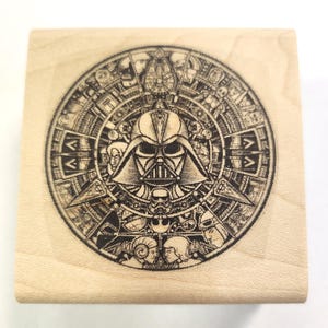 Tampon en caoutchouc Mandala Dark Vador P135