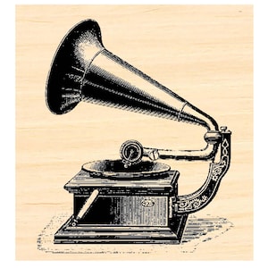 P27   Phonograph rubber stamp WM