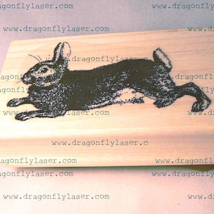 Hare rubber stamp WM P39