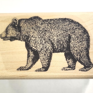Tampon en caoutchouc ours P65