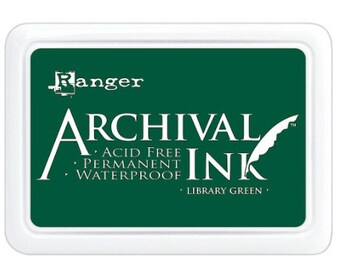 Ranger Library green ink pad