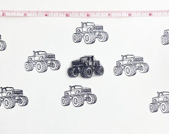 Monster truck, big wheel truck