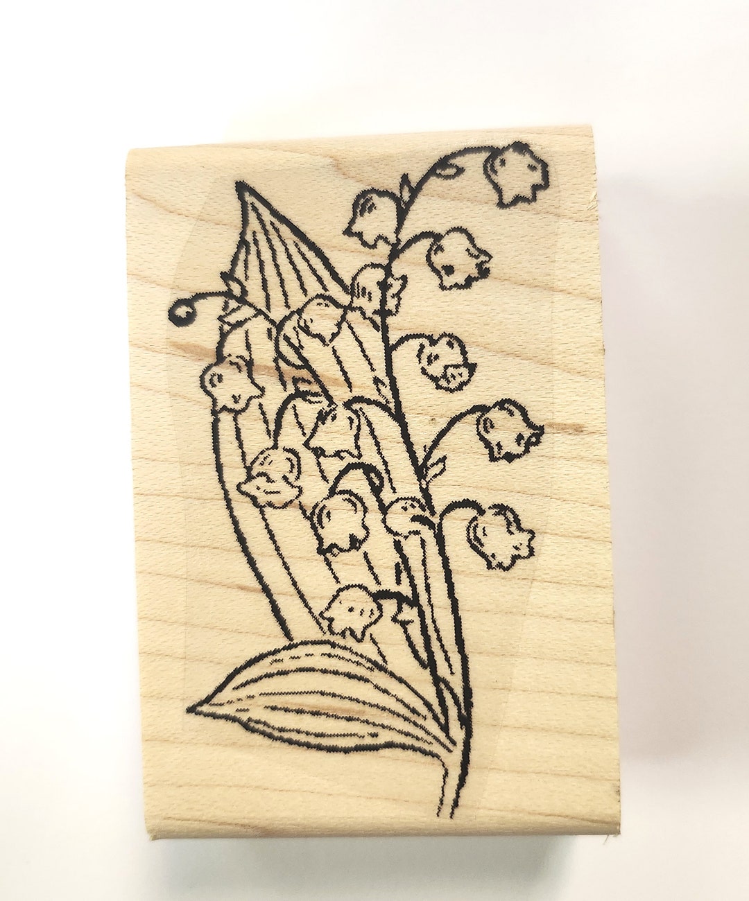 Lily of the Valley Flowers Rubber Stamp WM P21 - Etsy
