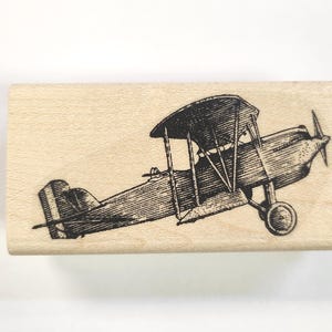 Airplane rubber stamp  P21