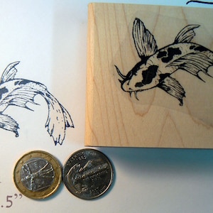 P83 Koi Fisch Stempel