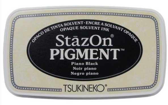 Tsukineko StazOn Metallic Ink Pad - Platinum