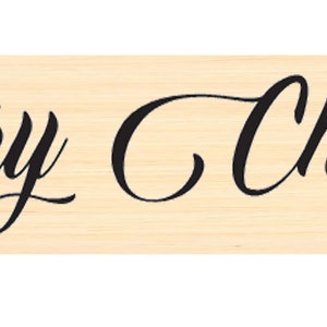 P141 Frohe Weihnachten Kalligraphie Stil Stempel