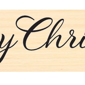 P141 Frohe Weihnachten Stempel