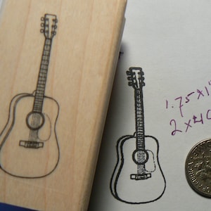 Gitaarrubberstempel P49C