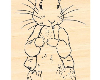 P128 -Peter Rabbit- rubber stamp