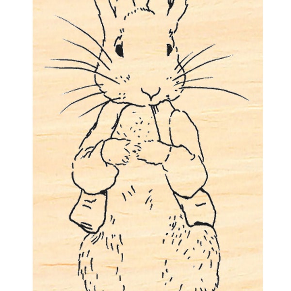 P128 -Peter Rabbit- rubber stamp